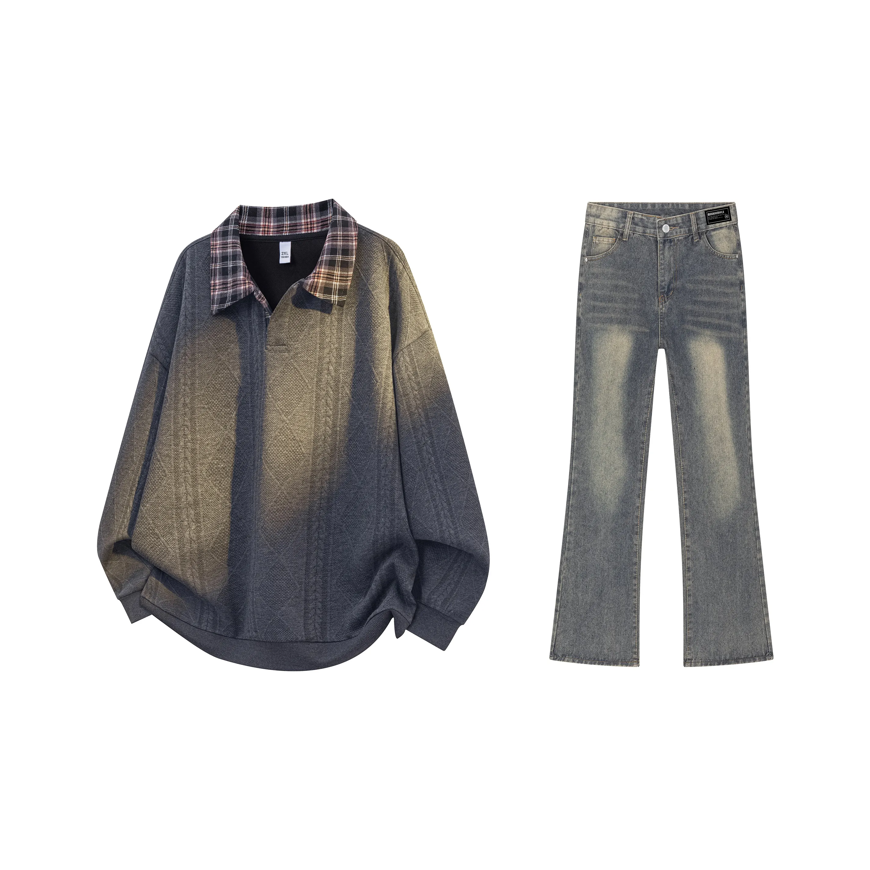 MARK WAFFLE Повседневная спортивная одежда Унисекс