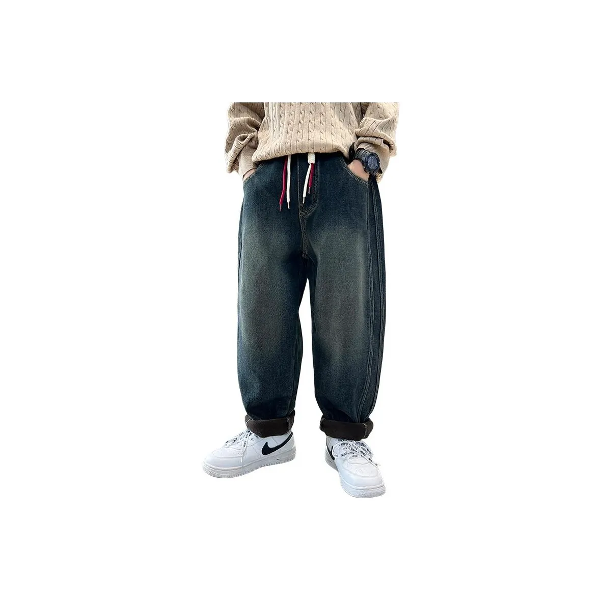 Puppytown Blue Gray Unisex Jeans Пуппитаун Синий Серый Унисекс Джинсы