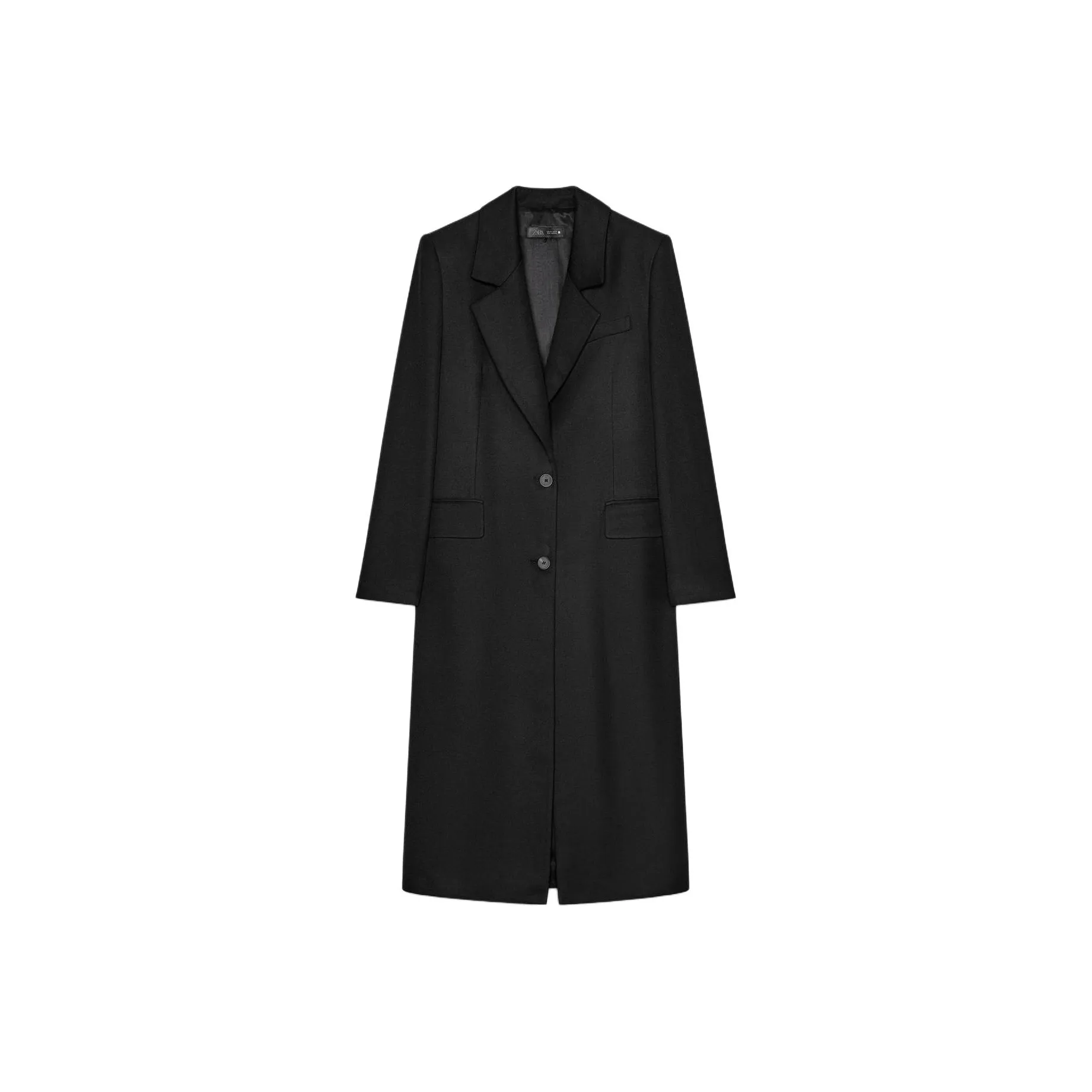 ZARA Черное Женское Пальто