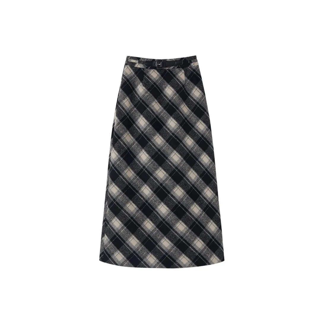 XIANGYING Повседневная длинная юбка женская