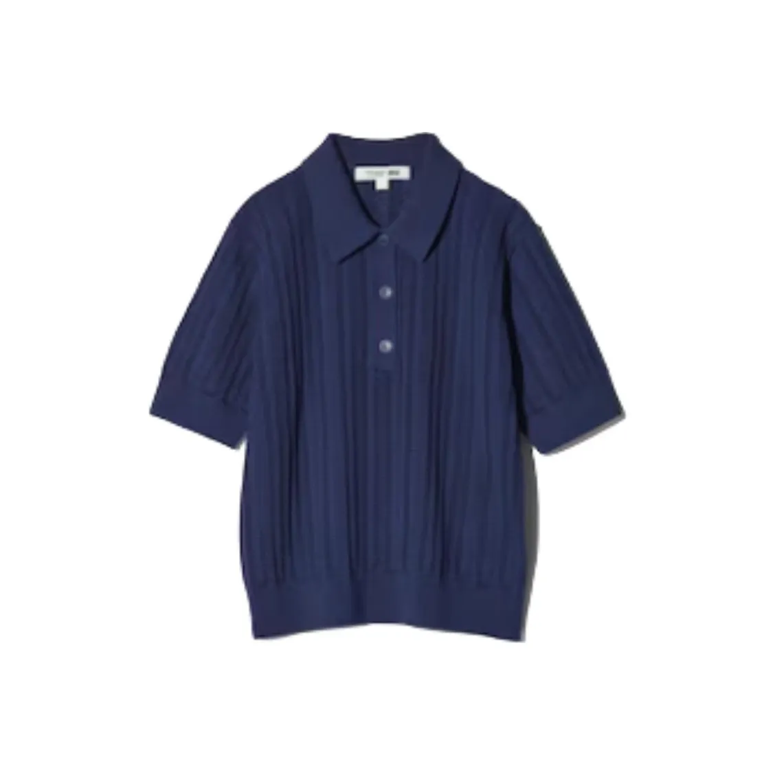 UNIQLO Comptoir des Cotonniers Collaboration SS25 Поло Женское Синее