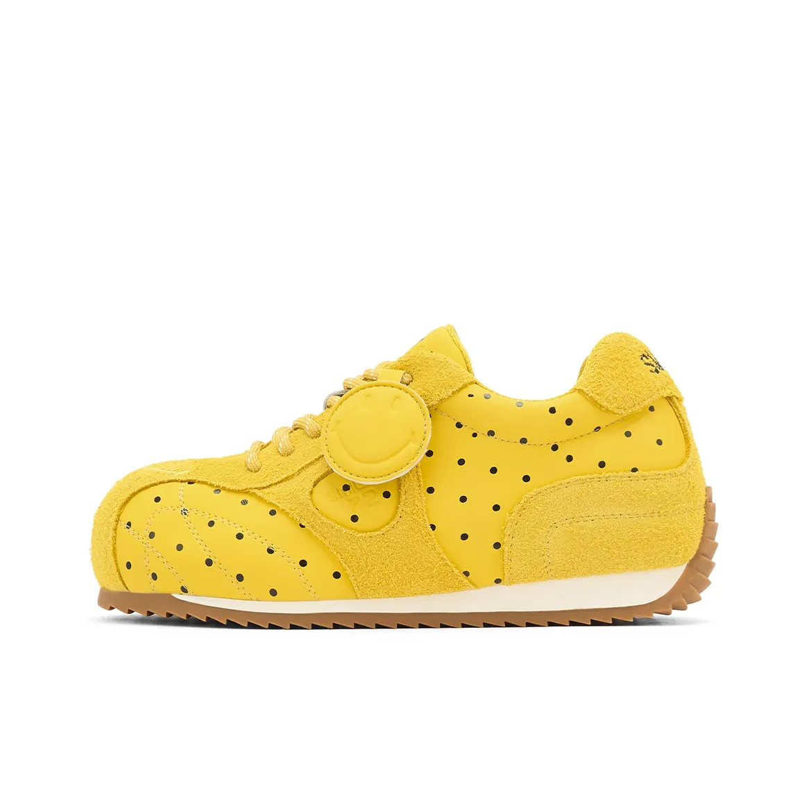 Smiley Low Топ Повседневная обувь Женская Лимонный Смайлик Желтый