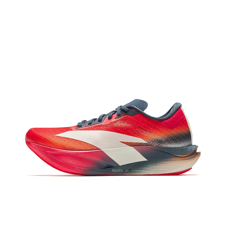 Кроссовки для бега ANTA C202 7,0 низкий топ неоново-ярко-красный неоново-ярко-оранжевый Milou желтый мужские