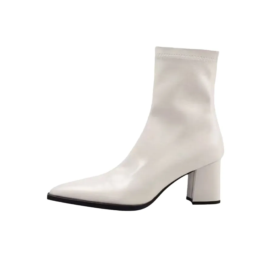 Rutai Грубый каблук Модный And Универсальный Женские