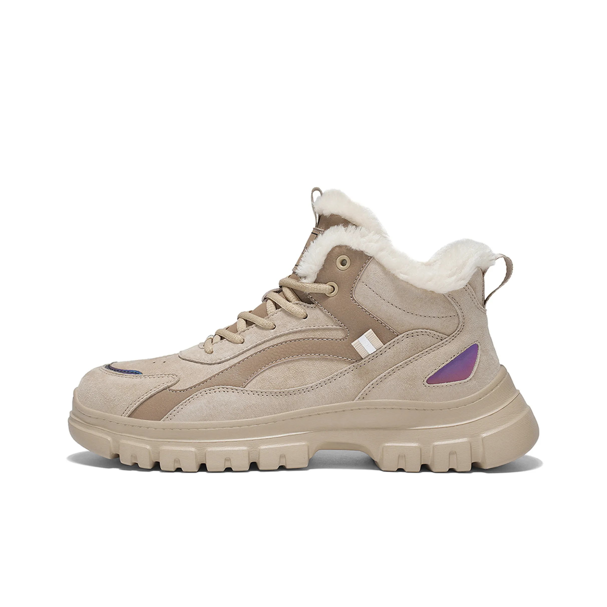 Red Bean Амортизация Износостойкий Crew Снег Обувь Мужская