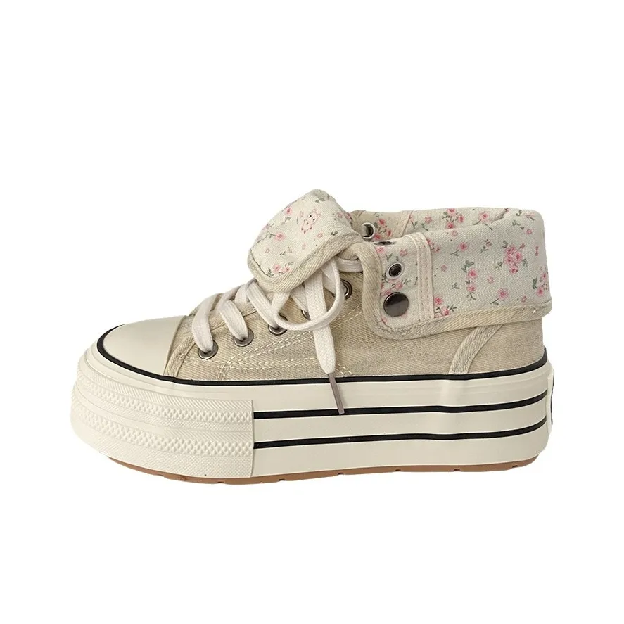 PARK DANCE Высокие кроссовки для скейтбординга женские