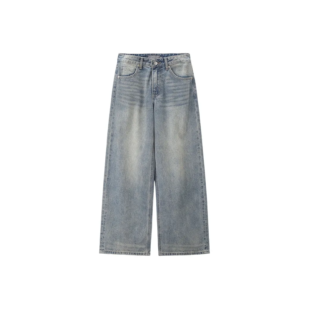 Giordano 01 Светло-Синие Женские Джинсы