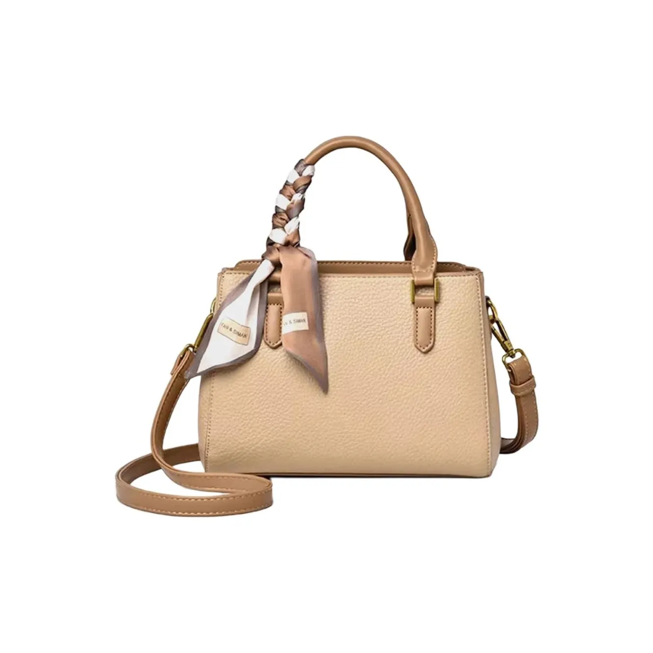 MILLIE'S Коровья кожа Одно плечо Сумка Стандартная Женская Хаки Черный