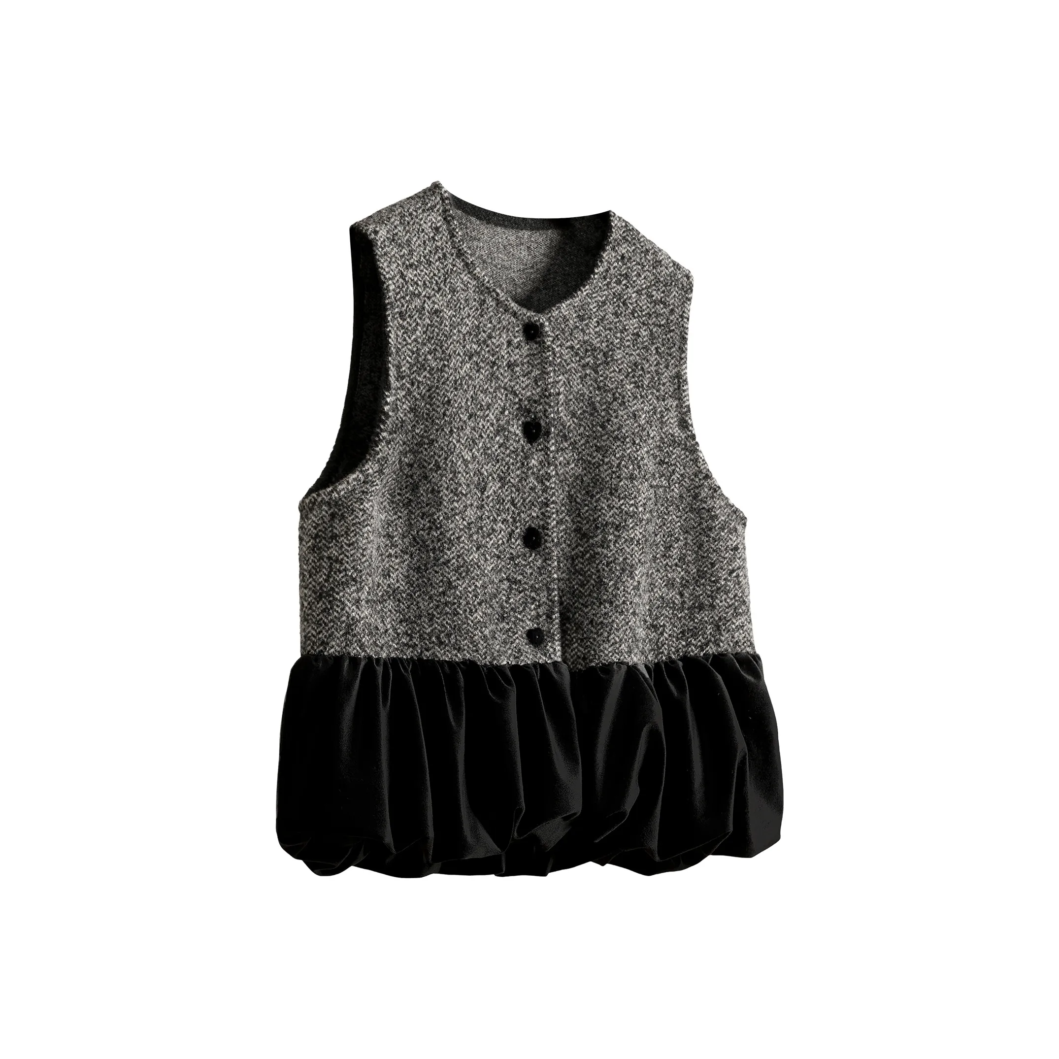 TOUCH Черный кофе Женские жилеты