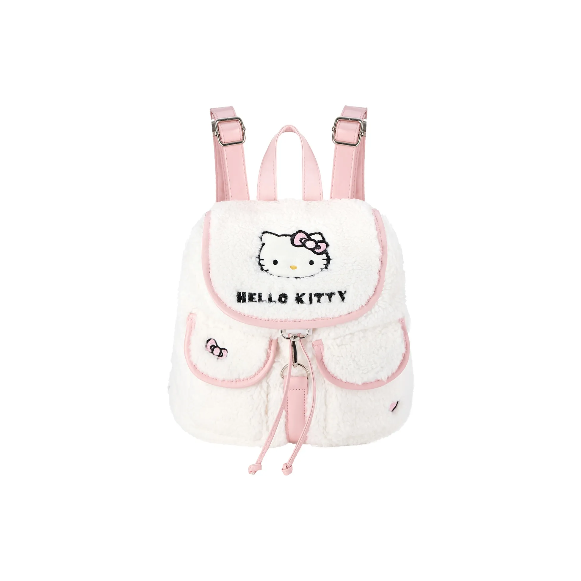 Sanrio Hello Kitty Polyester Backpack Pink White