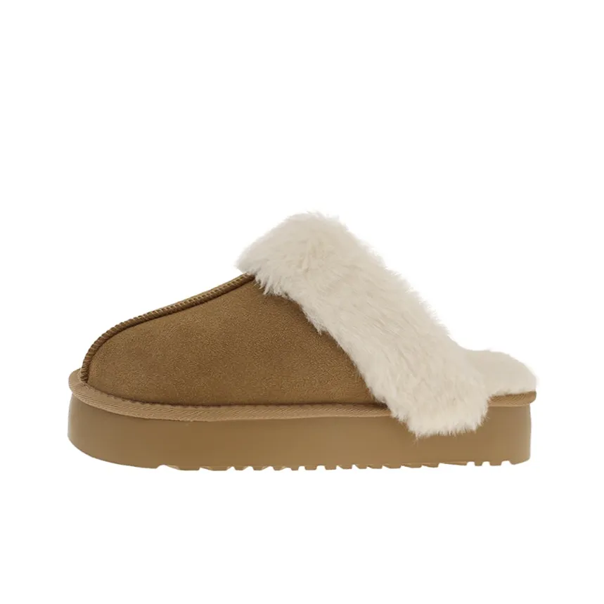 MASONONCE Флисовые домашние тапочки для женщин