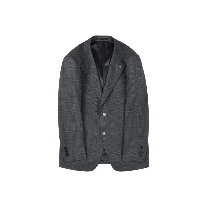 Raidy Boer Черная клетка Мужские Деловые костюмы