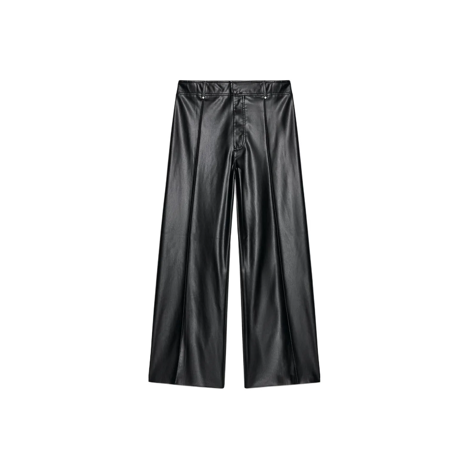 ZARA ZW Series Кожаные брюки Женские