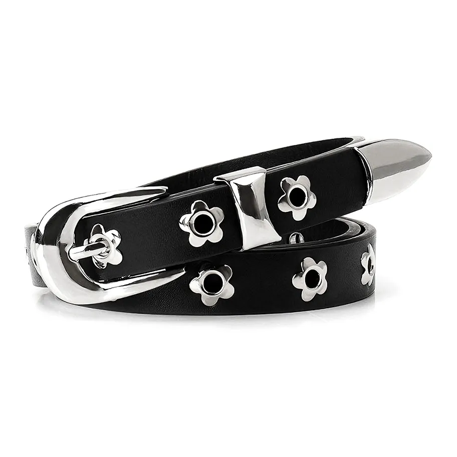 Miniso Ремни из ПУ (полиуретана) Унисекс 1,8 см