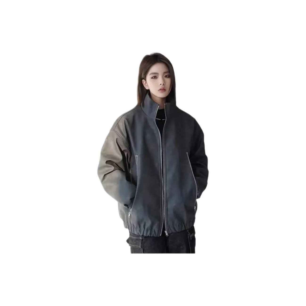 Wooden Rabbit Hip Hop Мода Куртка Мужская