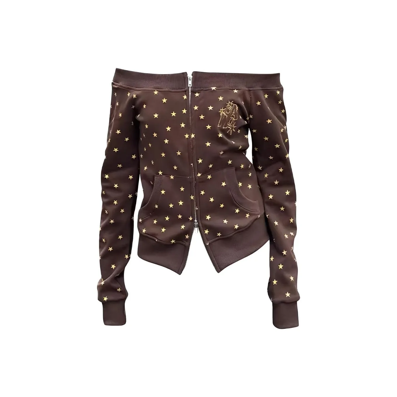 FTTHR Кофейный Женский Свитшот