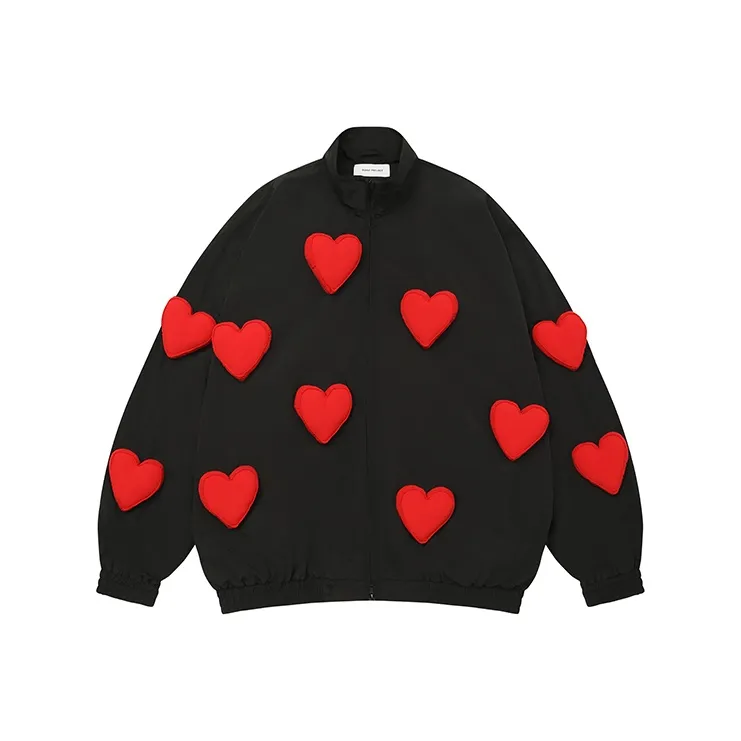 SQQZ Project Чесаный хлопок Молния Тренчкот Унисекс