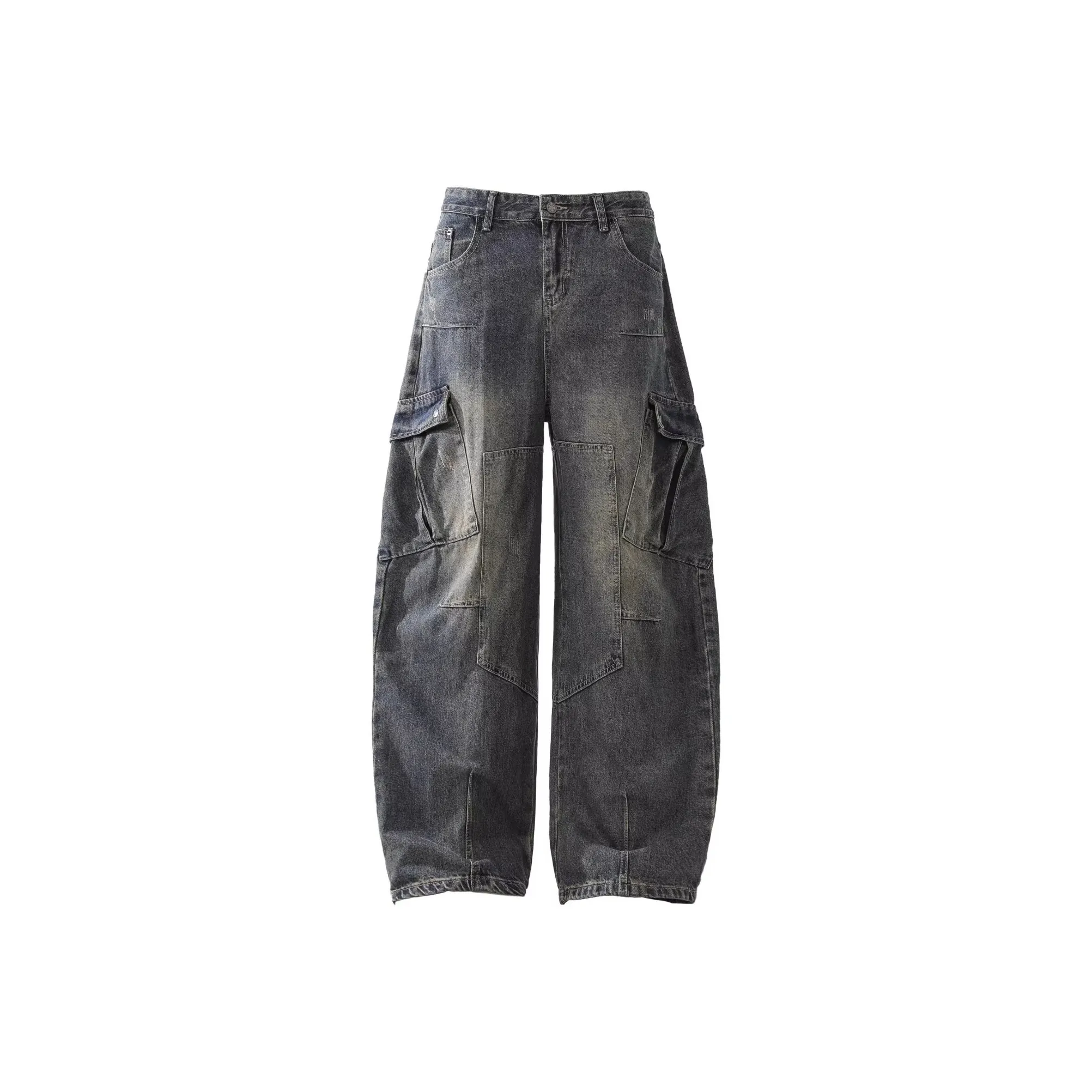 KAIZZGAO Синий Мужской Джинсы