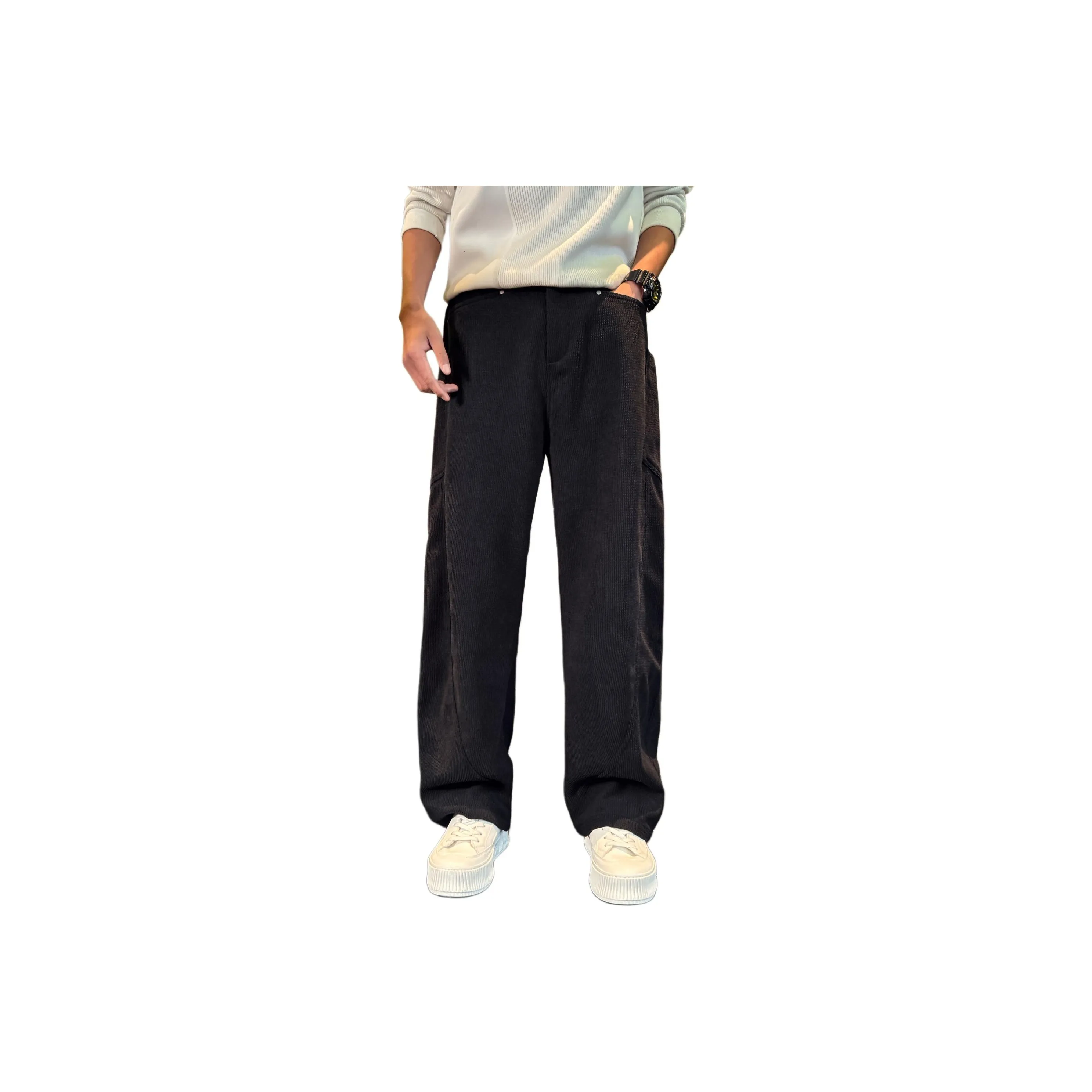 FRQ Унисекс Повседневные Брюки