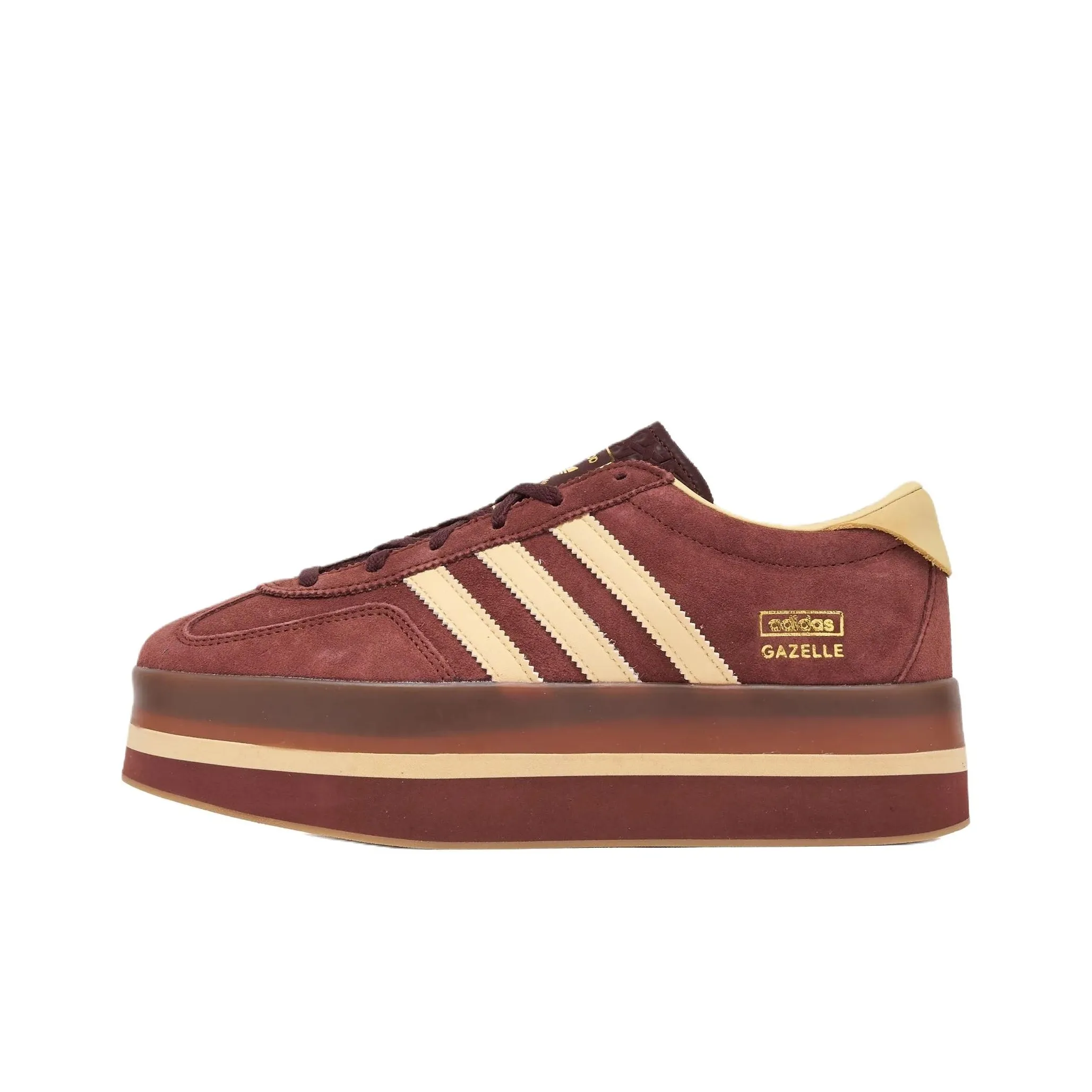 Adidas Originals Gazelle Скейтборд Кроссовки Женские Коричневые