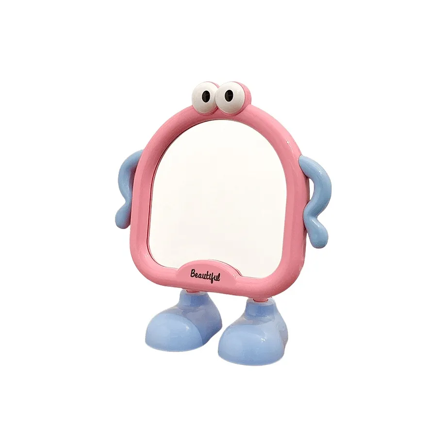 A Good Thing Портативный Настольный Маленький Зеркало для Домашнего Использования Спальня Милый Портативный HD Макияж MAKE UP Зеркала Вертикальное Зеркало