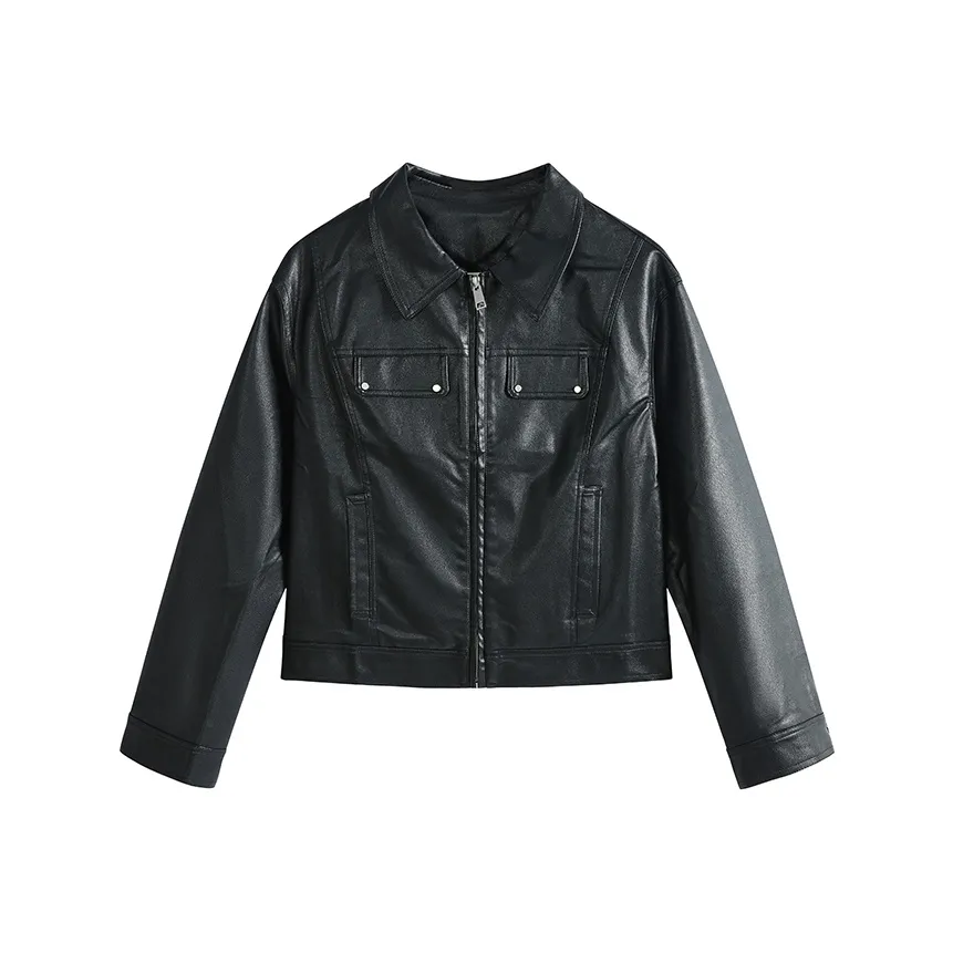 VS WHAT Унисекс Кожаные куртки