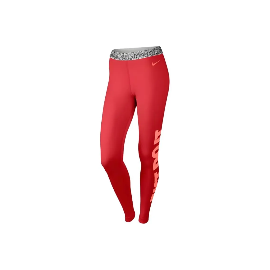 Nike Red Women's Sports Pants Найк Красный Женские Спортивные Брюки