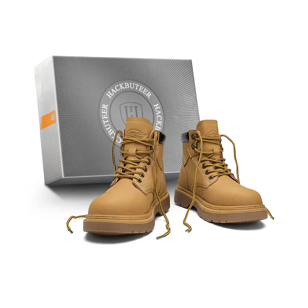 HACKBUTEER Ankle Длина (размер в длину) Мартин Boot Men's Box Включено