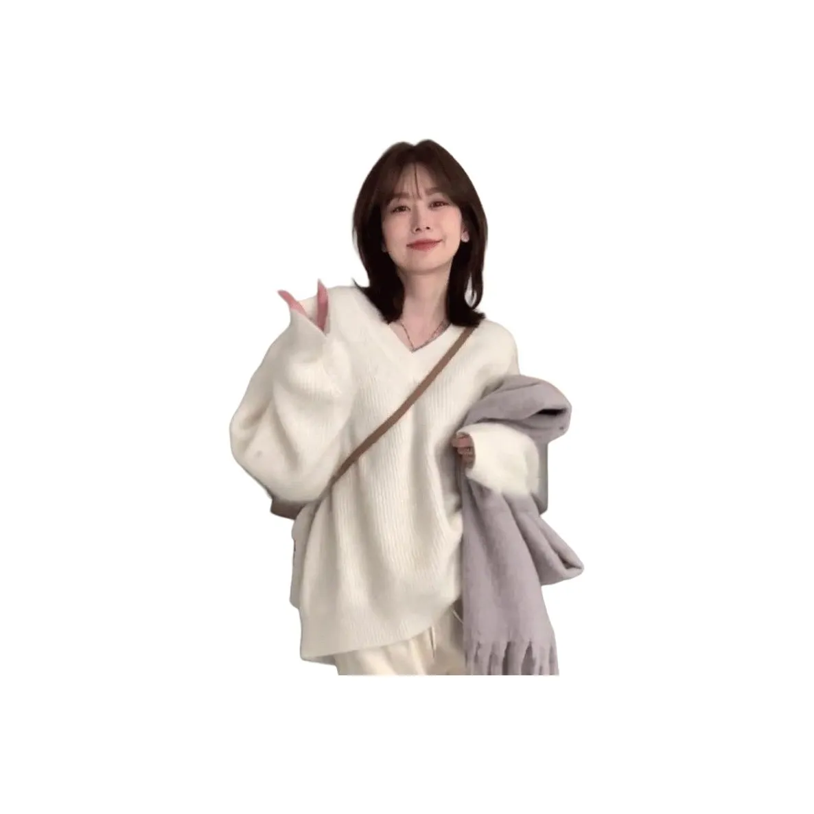 ЮЙЧЖАОЛИНЬ Ecru Женская Трикотажная