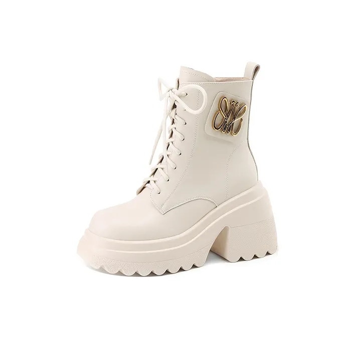 BETCRIS x Su Yanjiao 15cm Мартин Ботинки Женские