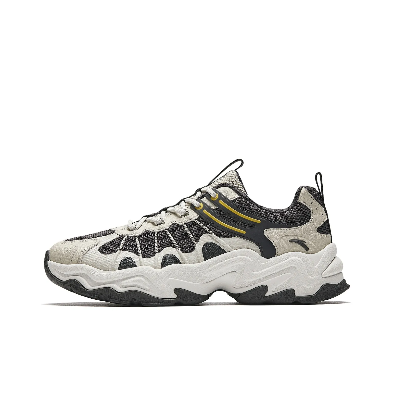 ANTA Deer Trail Повседневная обувь Мужская Серый Черный Желтый