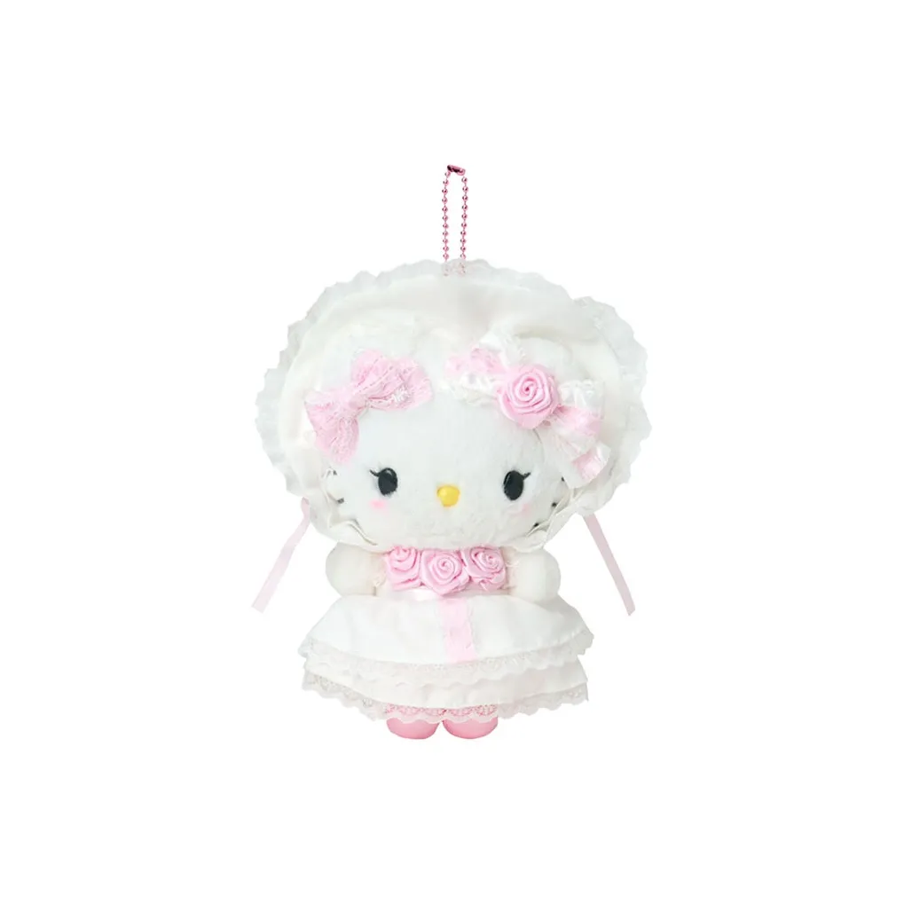Санрио Lace Bonnet Collection Hello Kitty My Melody Пианино Плюшевый Брелок Рекомендуемый рост 21 см 20 5 см 19 5 см 18 см
