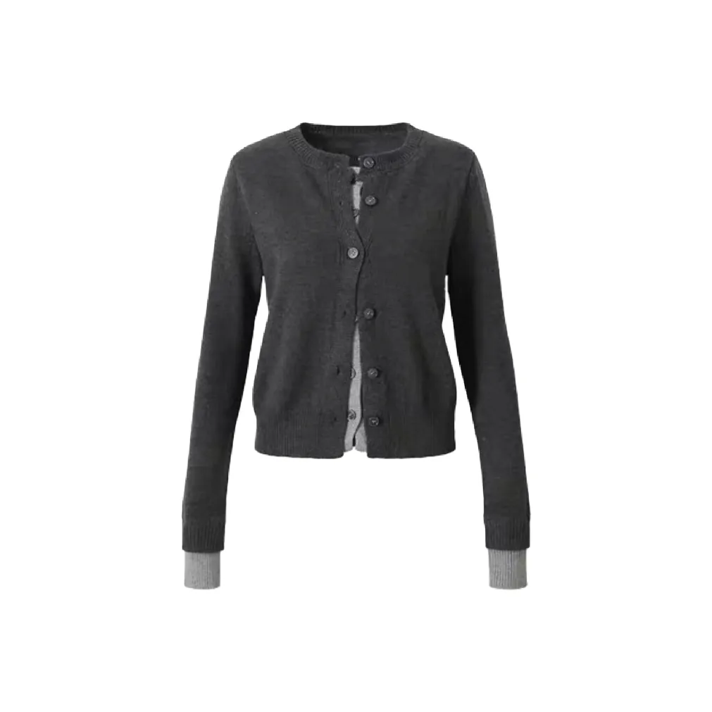 Udon House Серый Женский Трикотаж