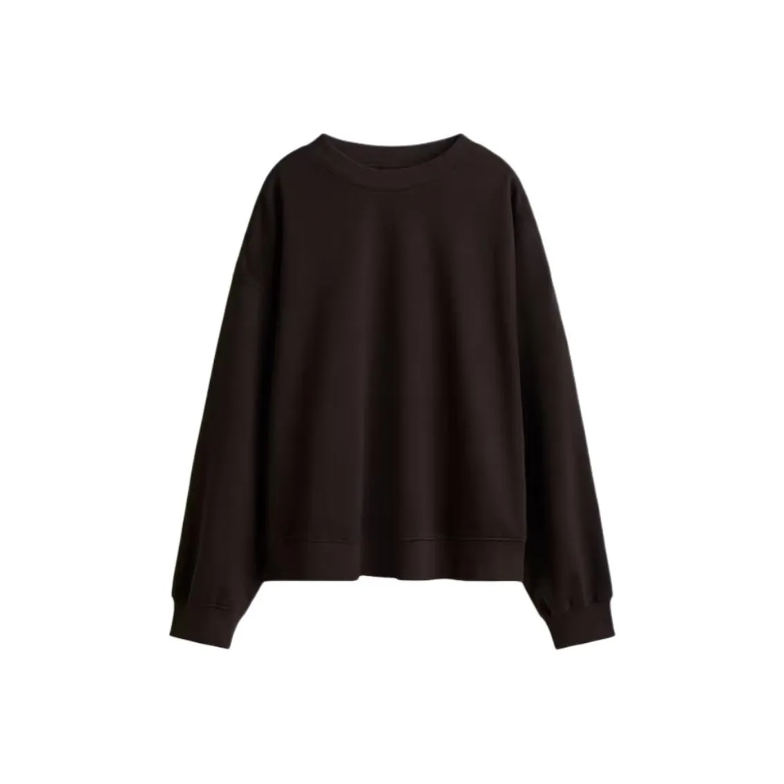 H M Темно-коричневые женские свитшоты