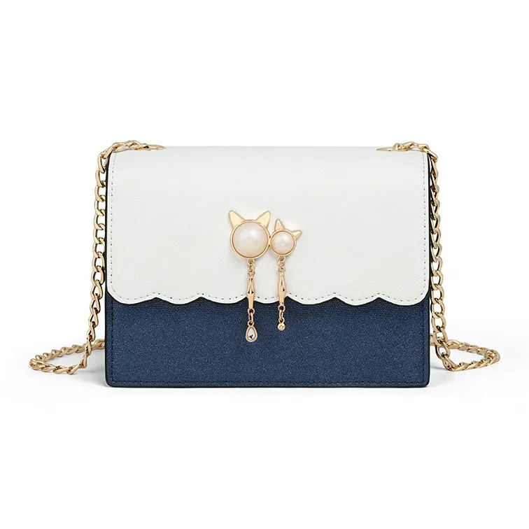 OUBOTE Сумка через плечо из синтетической кожи стандартная женская королевский синий