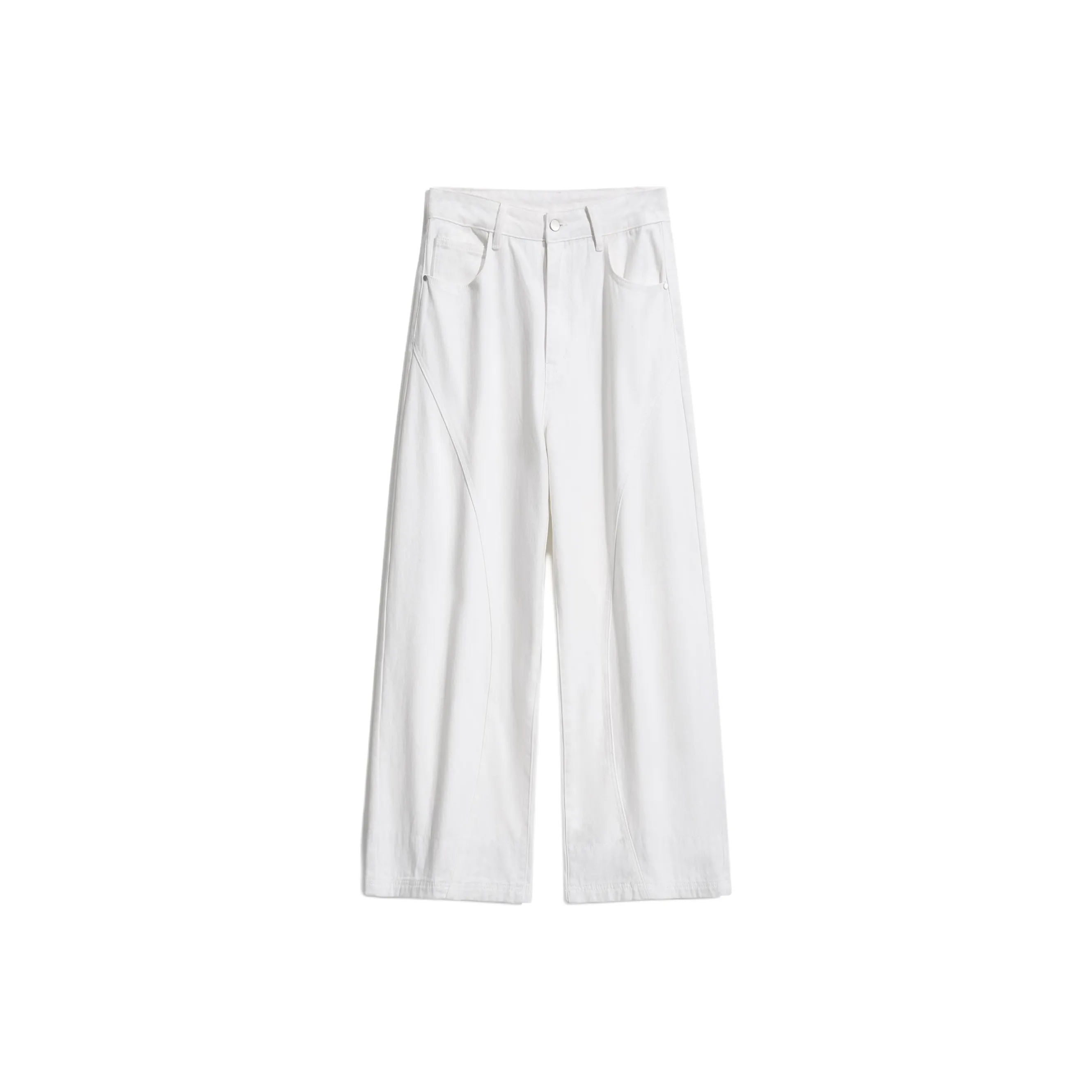 JIARONG Белый Унисекс Повседневные Штаны