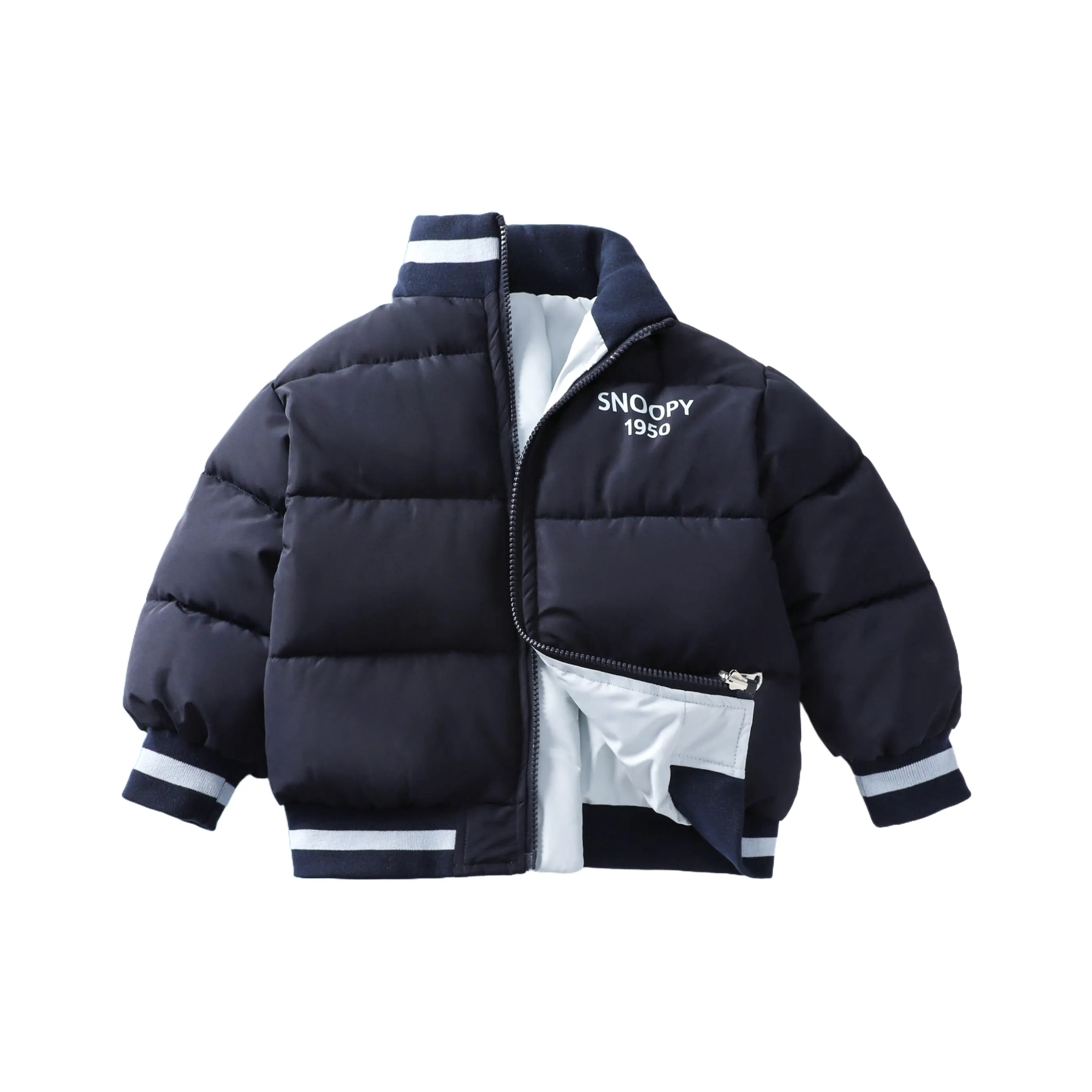 SNOOPY Хлопковый пуховик для детей 3-7 лет