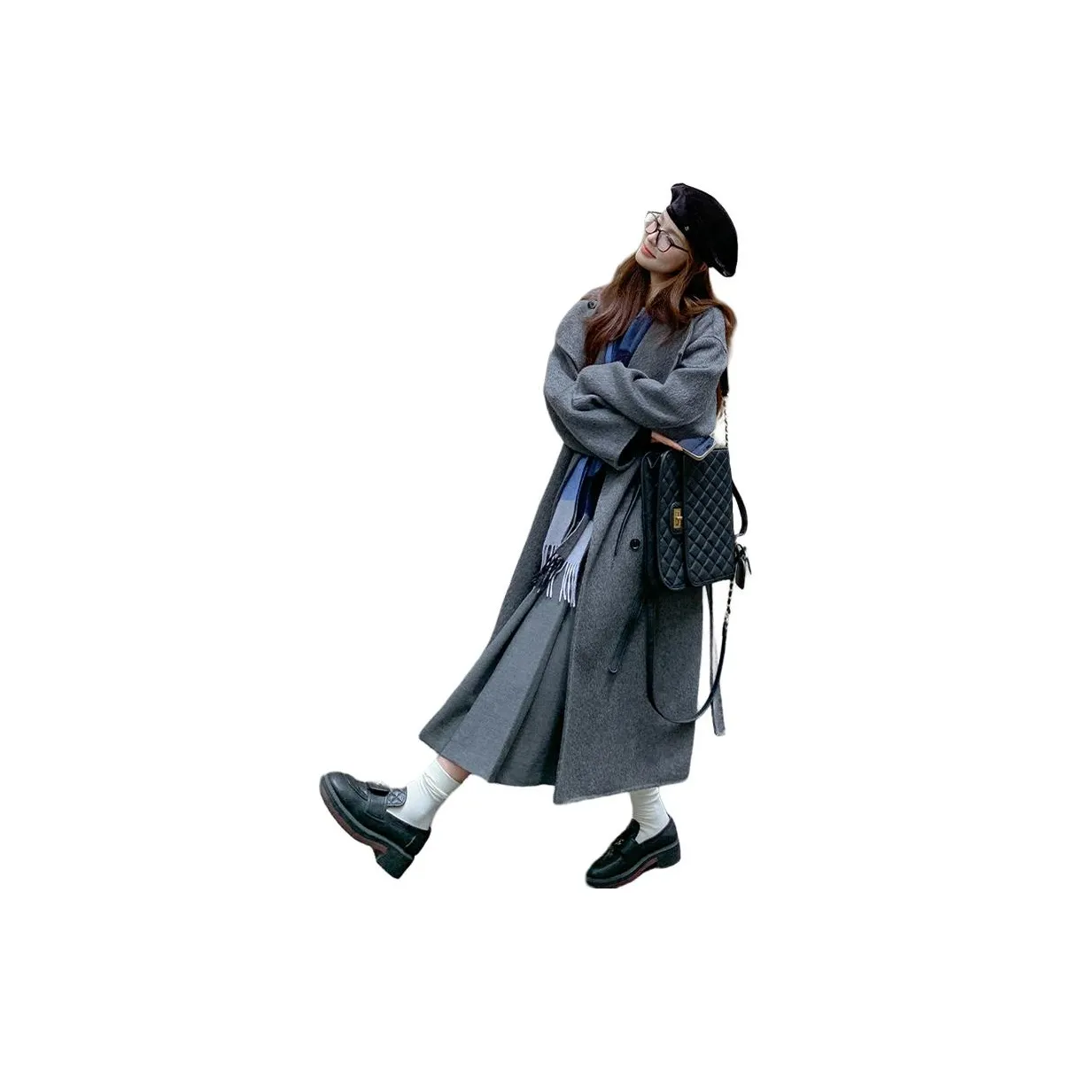 MEXICAN Серый Женский Пальто