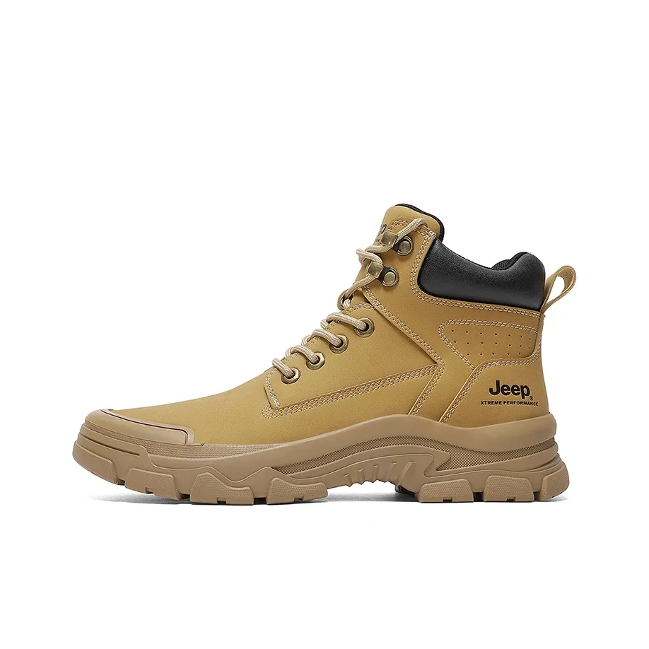 JEEP Ankle Длина Martin Boot Средний каблук 4CM Мужской