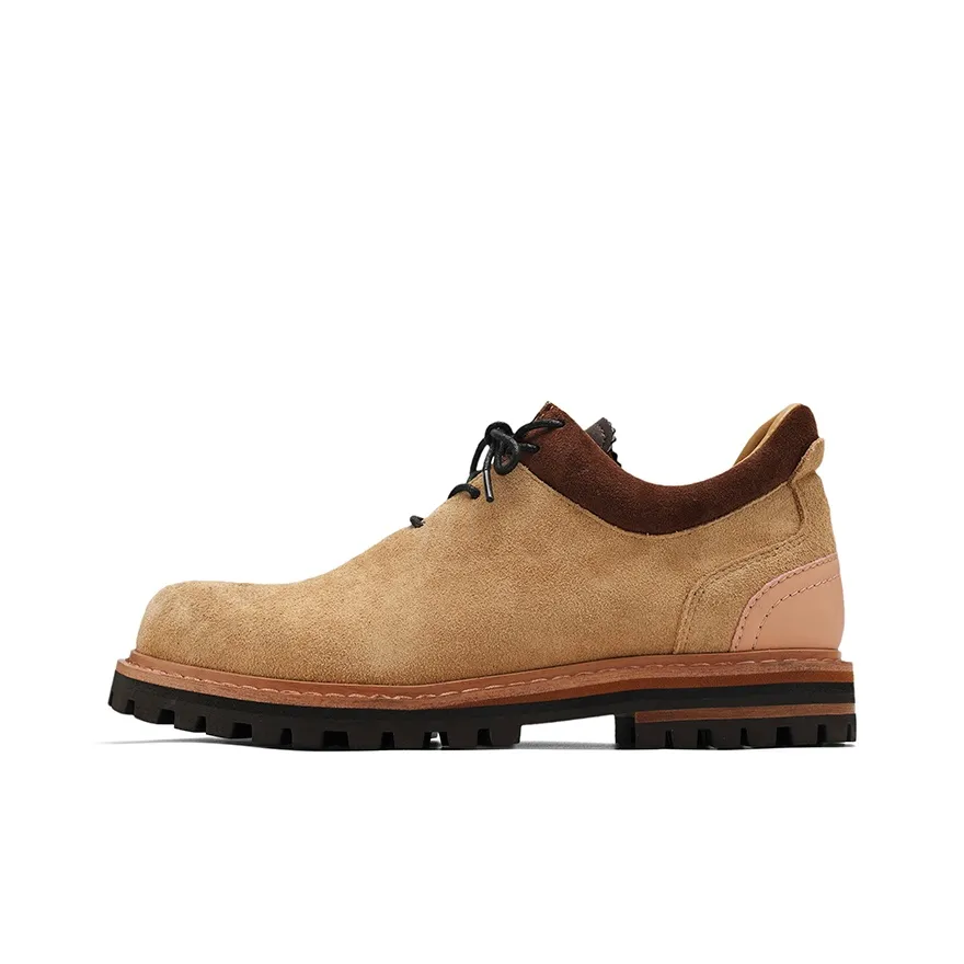 Fang Sanhuo Derby Обувь Ботинки 4,4 Унисекс Коричневый Мартин Boot