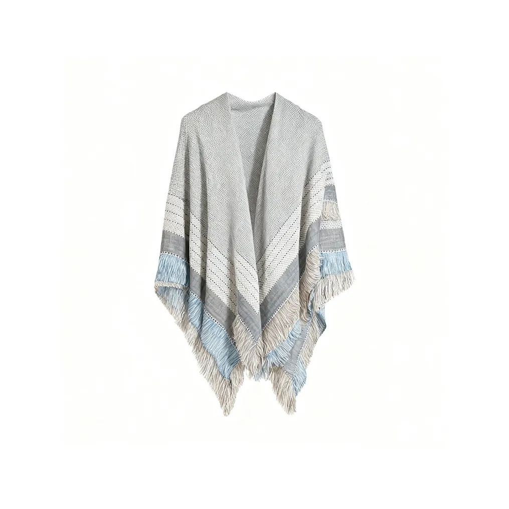 JKEM Хлопок лен смесь палантины женские