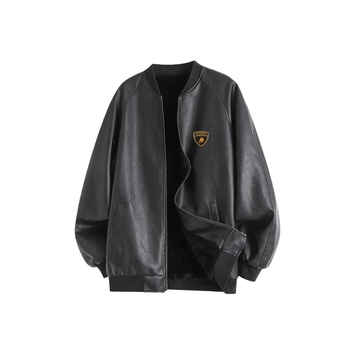 AUTOMOBILI LAMBORGHINI Кожаная куртка унисекс