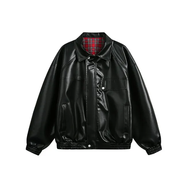 ONENINE34PM Кожа Куртка Унисекс