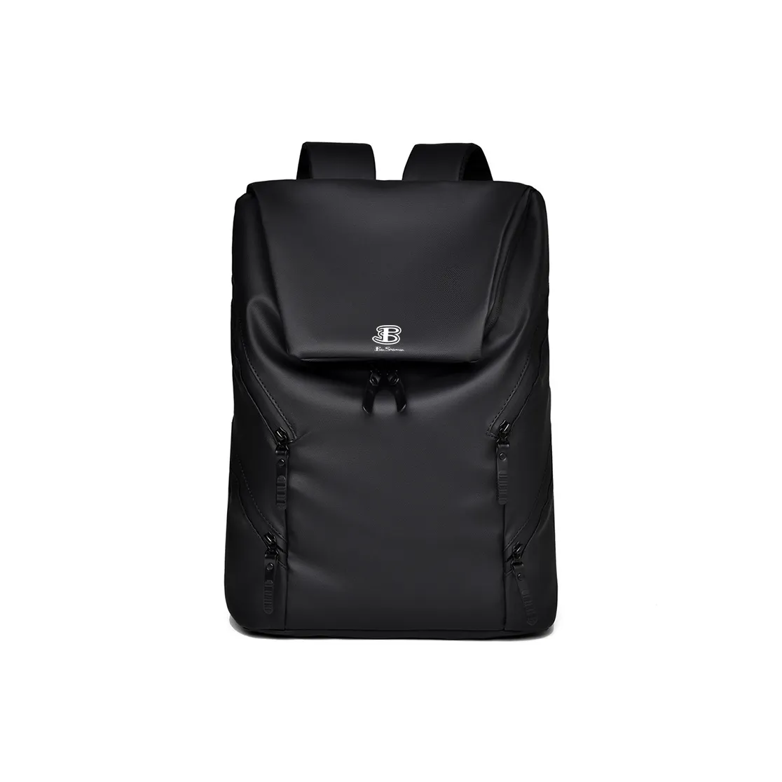 BEN SHERMAN Мембранный кожаный рюкзак стандартный унисекс черный белый