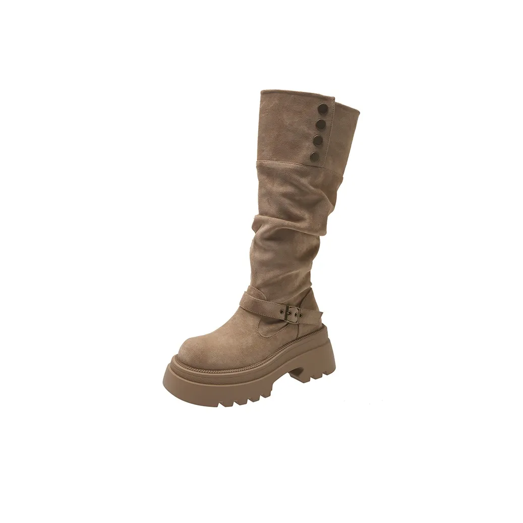 UMEK Женские высокие сапоги до колена