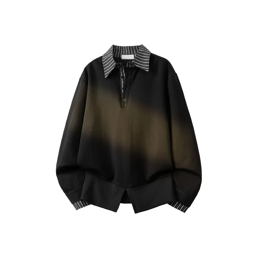 KAIZZGAO Черные Мужские T-Рубашки