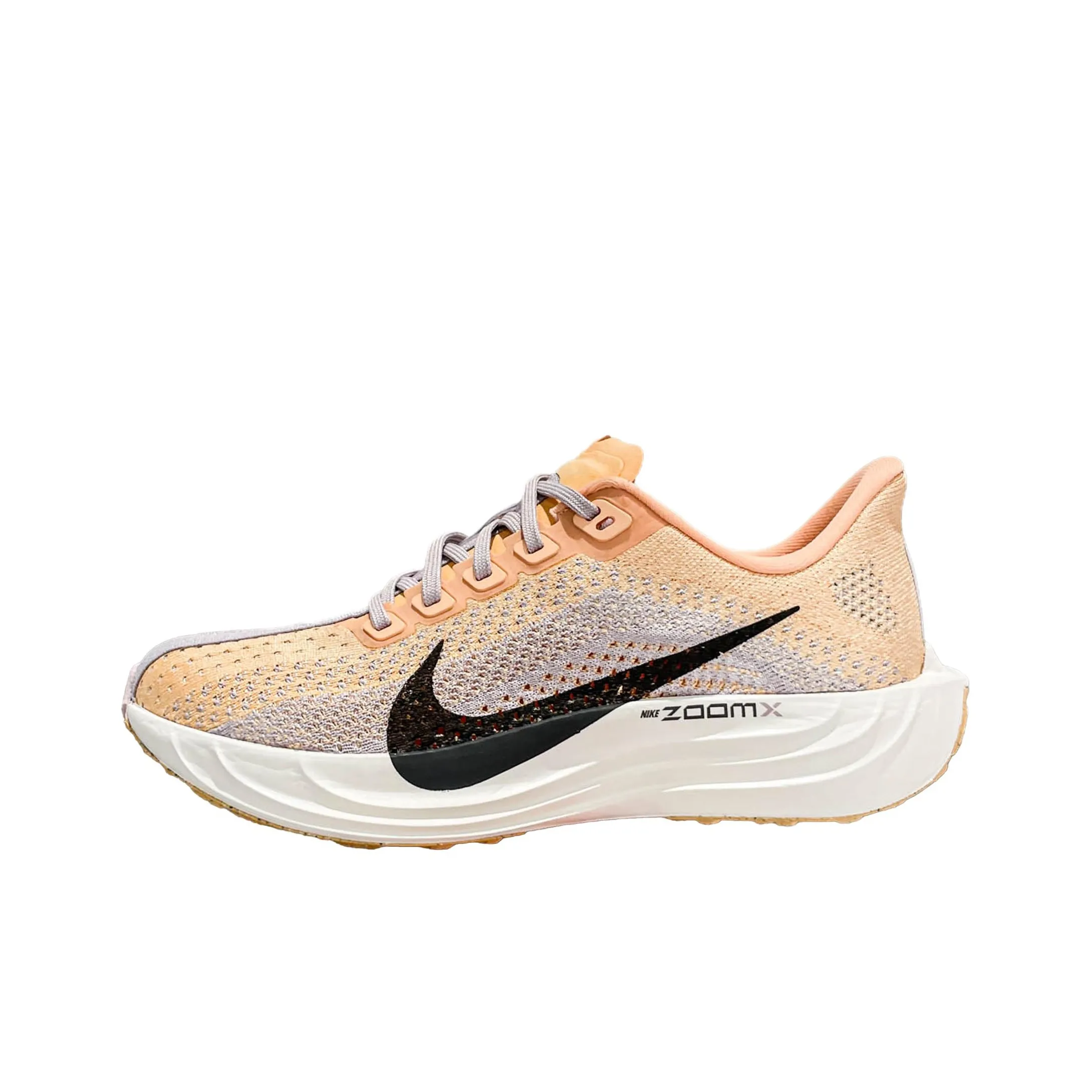 Nike Pegasus Plus Устойчивый к истиранию Дышащий Отскок Резина Повседневные Беговые кроссовки Женские Оранжевые