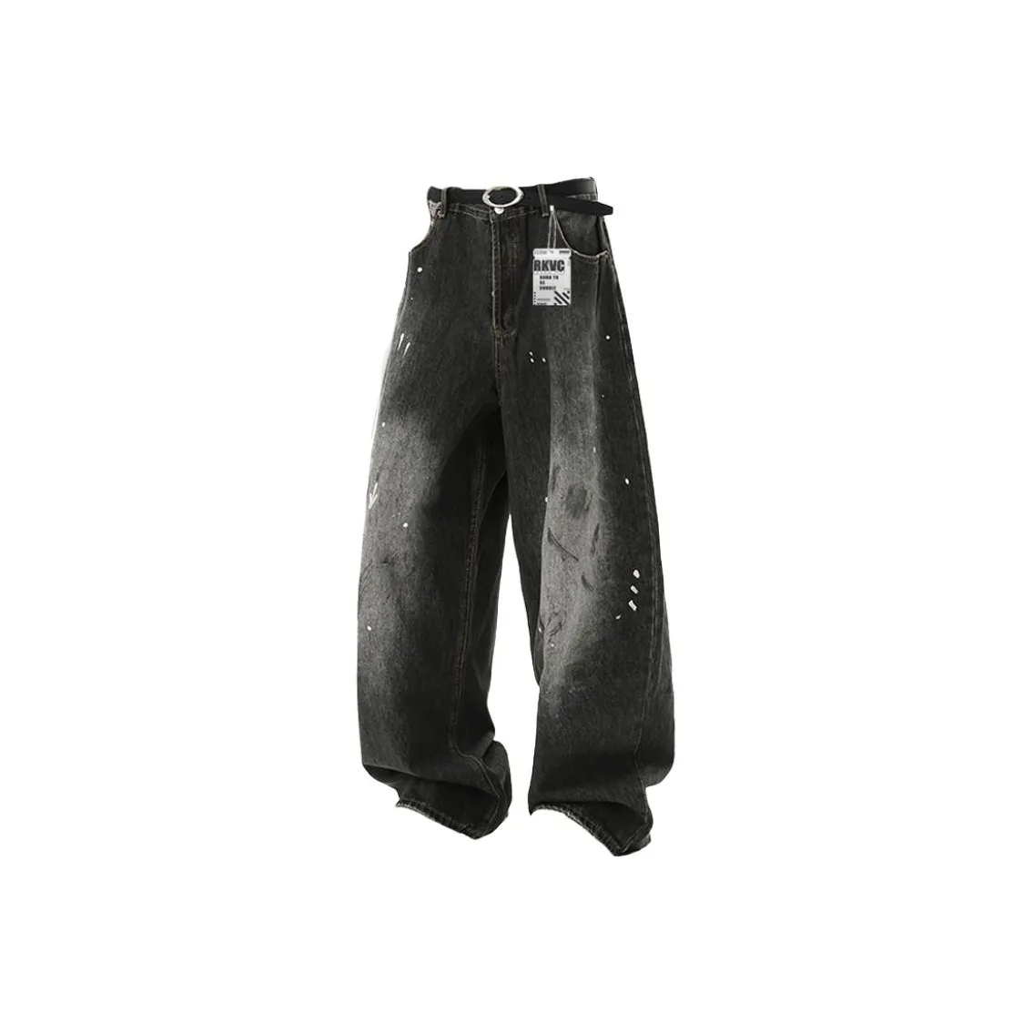 RKVC Черные Унисекс Джинсы