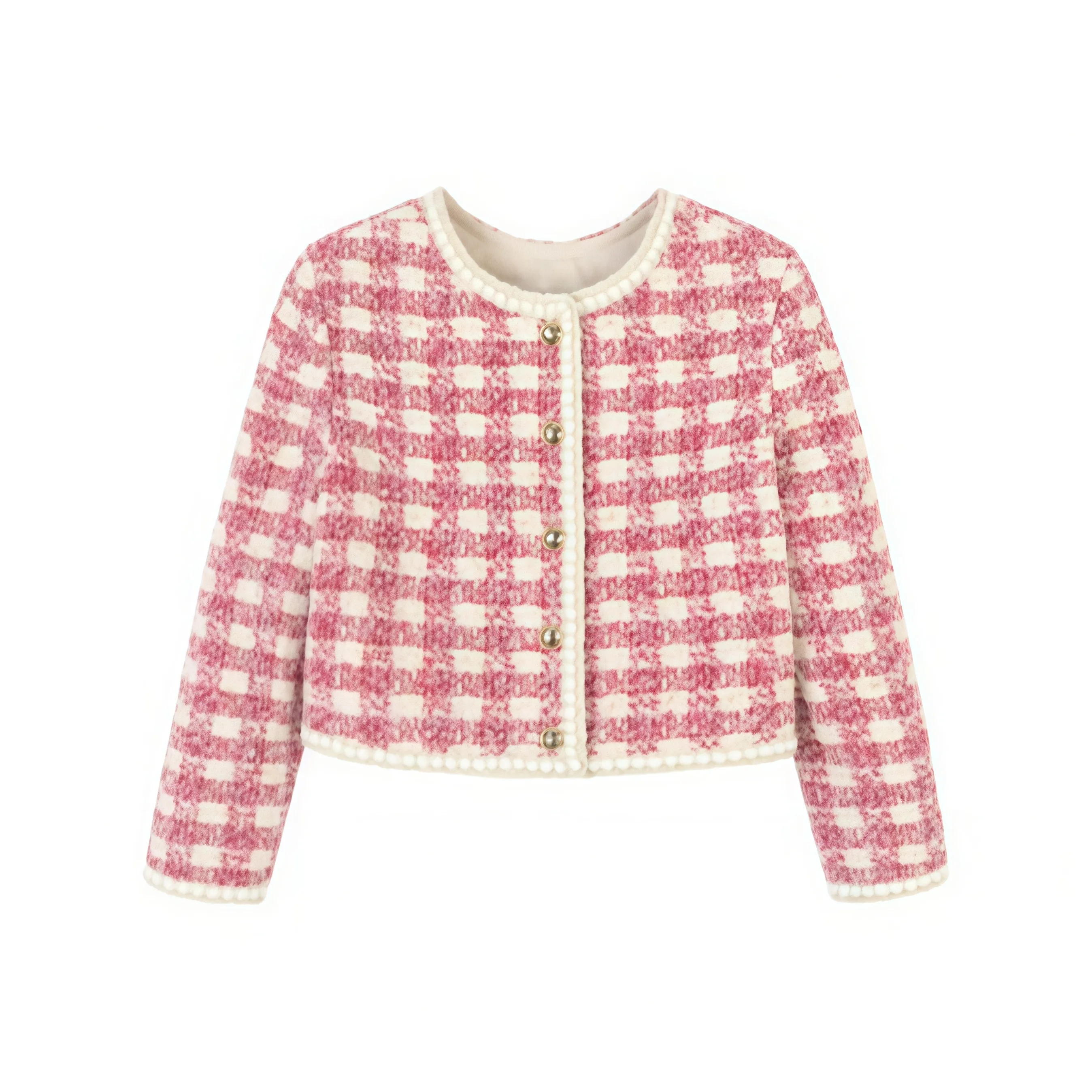 KKX Фуксия Женские Бархатные Куртки