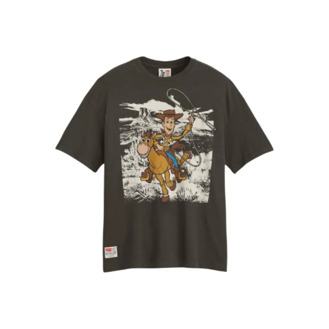 Levi's x WANJUZONGDONGYUAN Коллаборация Toy Story Коллаборация FW25 T-рубашка Унисекс